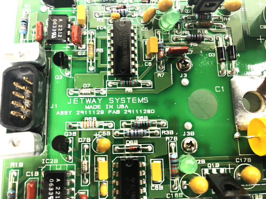 Jetway Systems Circuit Board 2911128 (2911128/2911128D) NOS