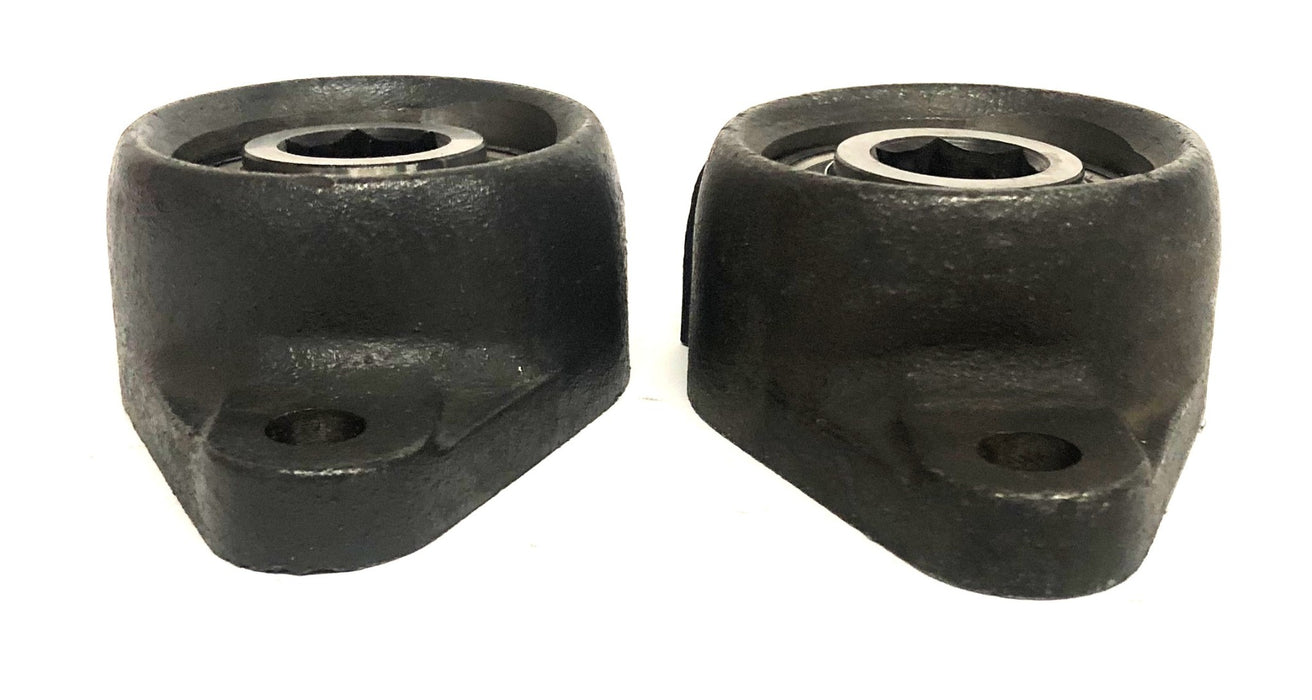Fafnir Hex Bore Flange Mount Ball Bearing 12484 (204KRRBG) [Lot of 2] NOS