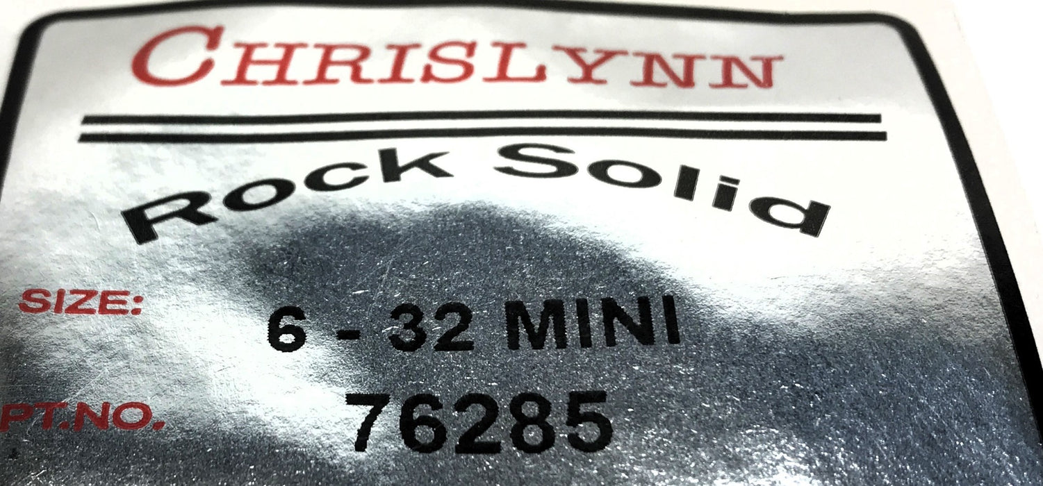 Chrislynn Pack of (9) 6-32 Mini Key Locking Threaded Inserts 76285 NOS