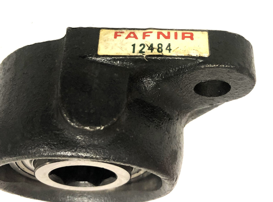 Fafnir Hex Bore Flange Mount Ball Bearing 12484 (204KRRBG) [Lot of 2] NOS