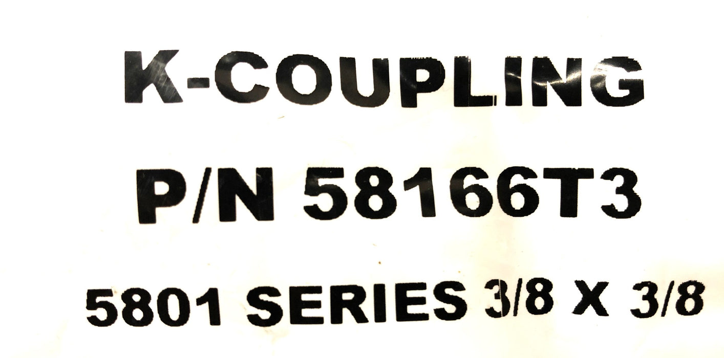 Mcmaster Carr Oilite Shaft Coupling 3/8x3/8 inch 6183K34 (58166T3) NOS