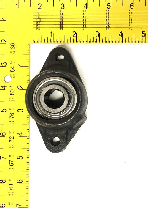 Fafnir Hex Bore Flange Mount Ball Bearing 12484 (204KRRBG) [Lot of 2] NOS
