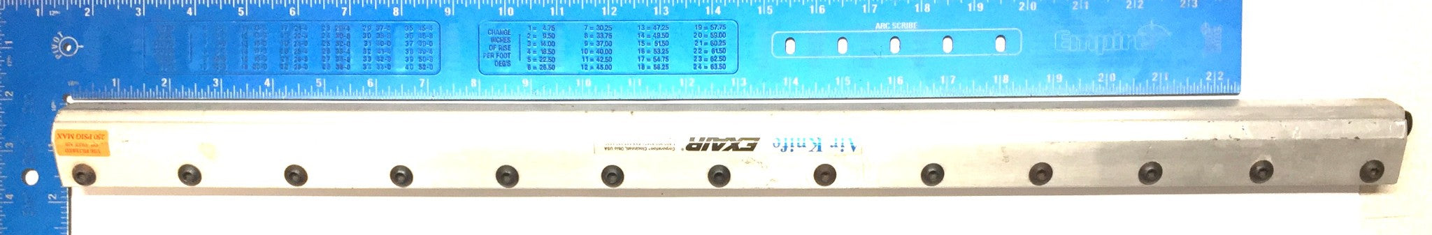 Exair Corporation 25" Air Knife USED