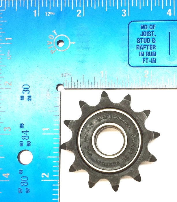MRC Single-Roller 12-Tooth Bearing Roller Chain Sprocket 202SZZ NOS