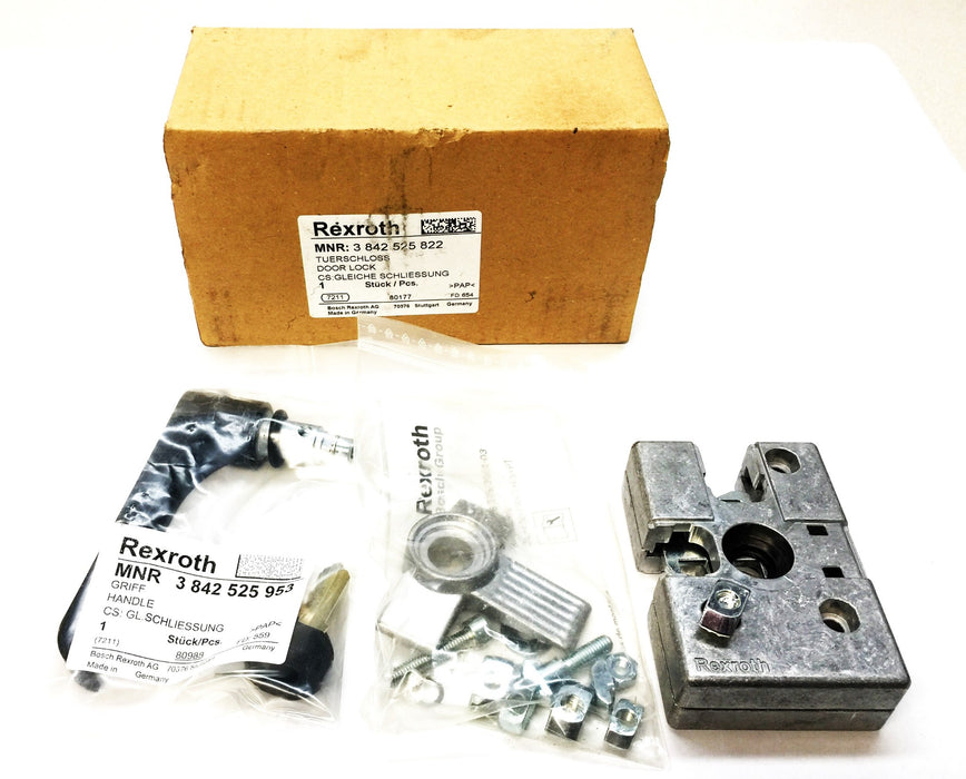 Rexroth Door Lock and Key Assembly 3842525822 NOS
