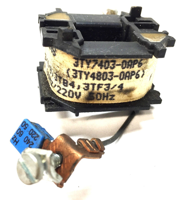 Siemens 220/240 AC Volts 50/60Hz Coil Kit 3TY7403-0AP6 USED
