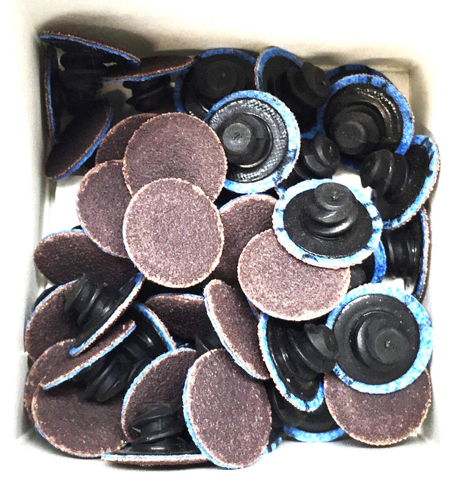 Norton Saint-Gobain 3/4" 80-Grit Speed Lok TR Disc 666233-43208 [Lot of 49] NOS