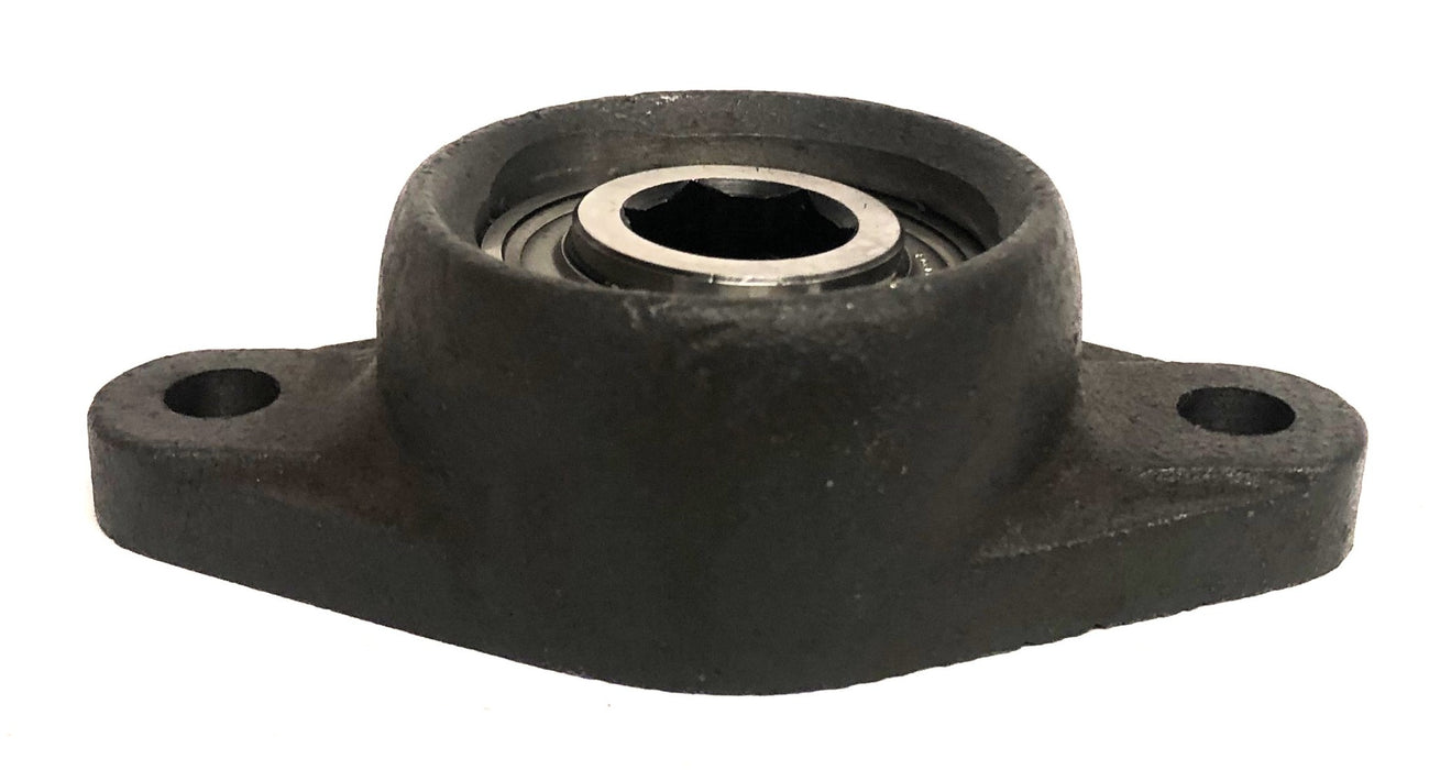 Fafnir Hex Bore Flange Mount Ball Bearing 12484 (204KRRBG) [Lot of 3] NOS