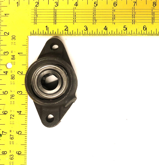 Fafnir Hex Bore Flange Mount Ball Bearing 12484 (204KRRBG) [Lot of 3] NOS