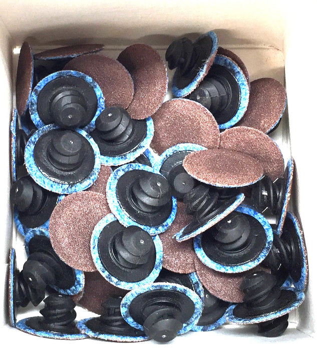 Norton Saint-Gobain 3/4" 120-Grit Speed Lok TR Disc 666233-43211 [Lot of 44] NOS