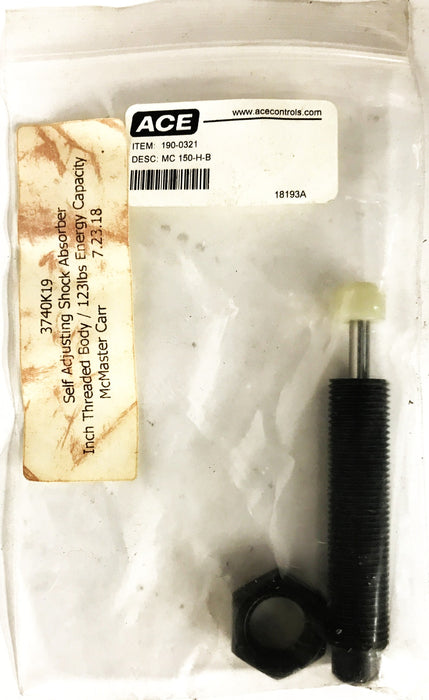 Ace Controls Miniature Shock Adsorber 3740K19 (190-0321) NOS