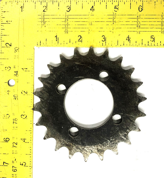 Unbranded 2.06 Inch Bore 22 Tooth Roller Chain Sprocket 50L22 NOS
