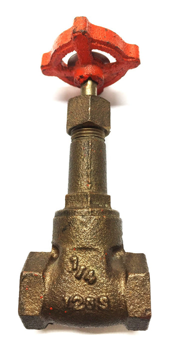 Stockham 1/4" Brass Gate Valve B-100 (1258) NOS