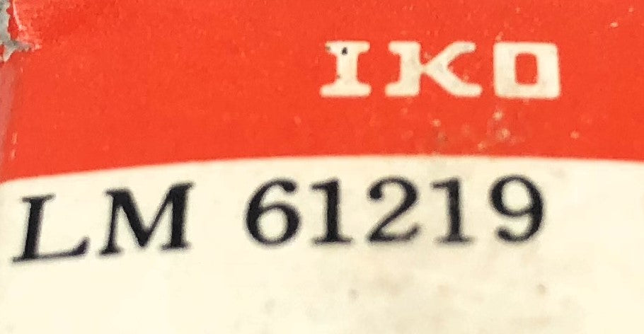 IKO Linear Ball Bearing LM61219N (LM61219) NOS