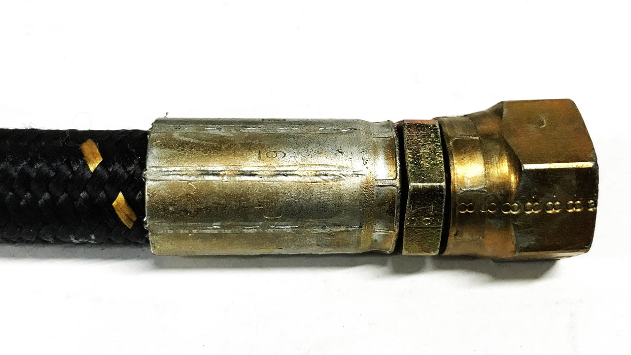 Parker 3/4 inch Abrasion Resistant Hydraulic Hose Assembly 451AR6 NOS