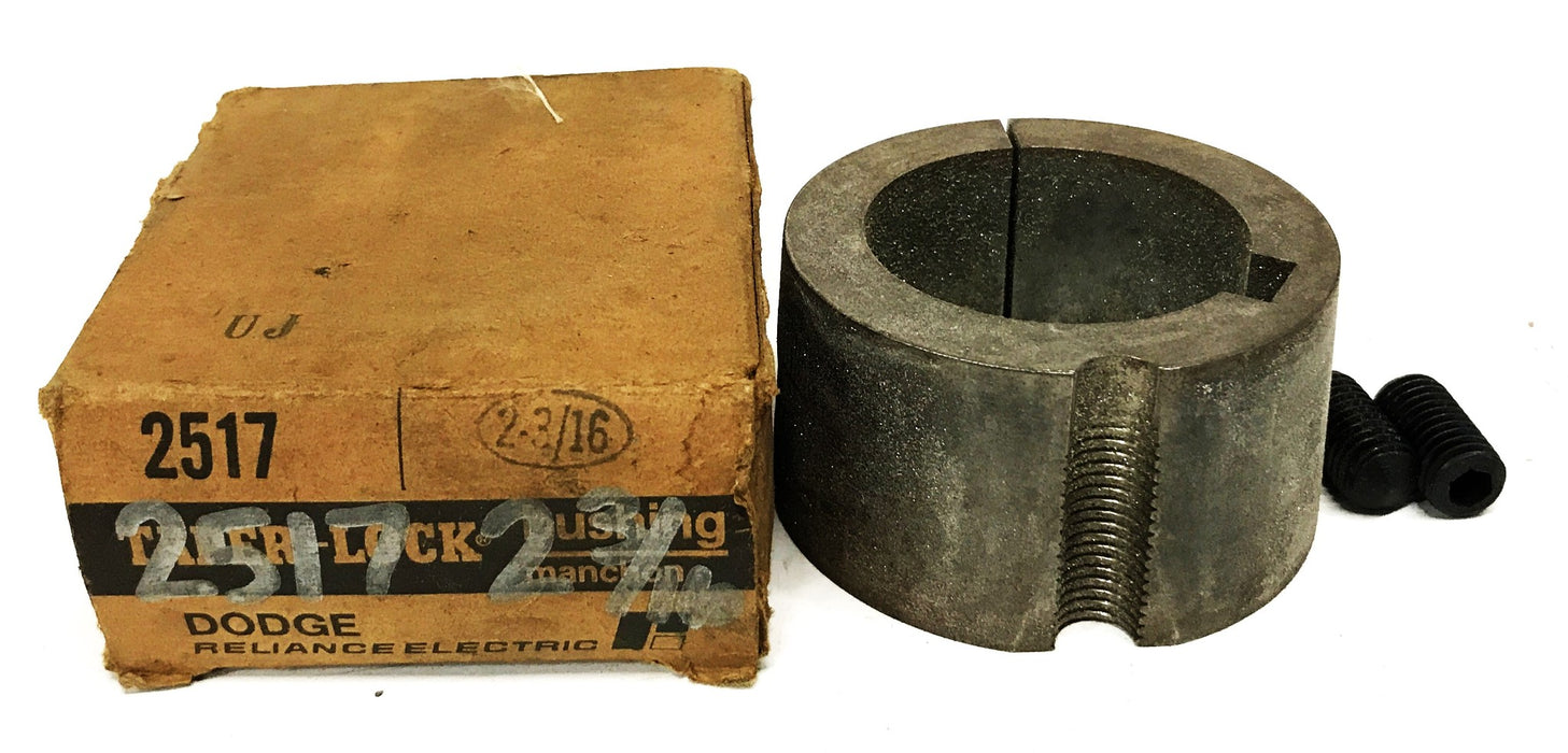 Dodge Taper Lock Bushing 2517-2-3/16 NOS