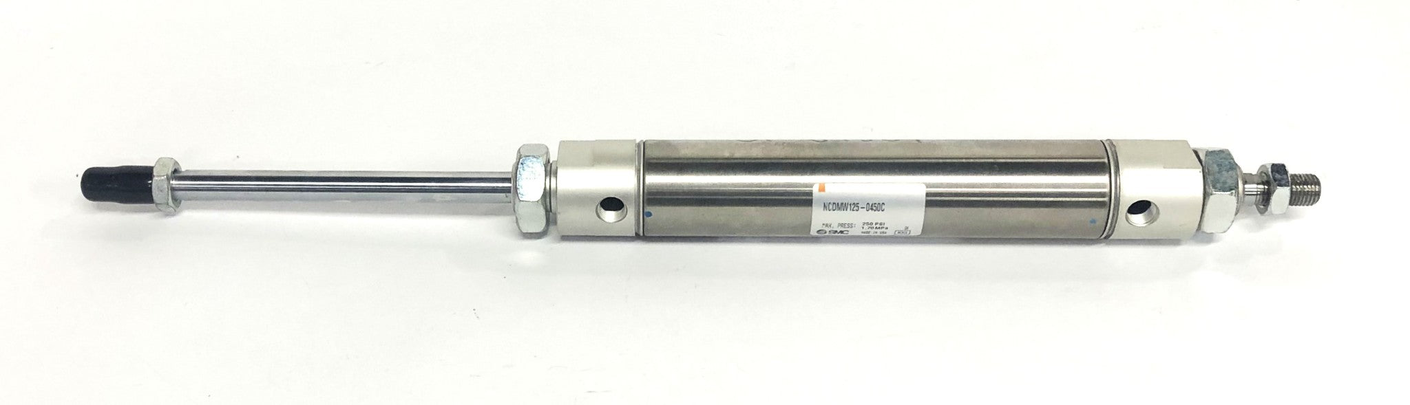 SMC Max Pressure 250PSI 1.70MPa Cylinder NCDMW125-0405C NOS