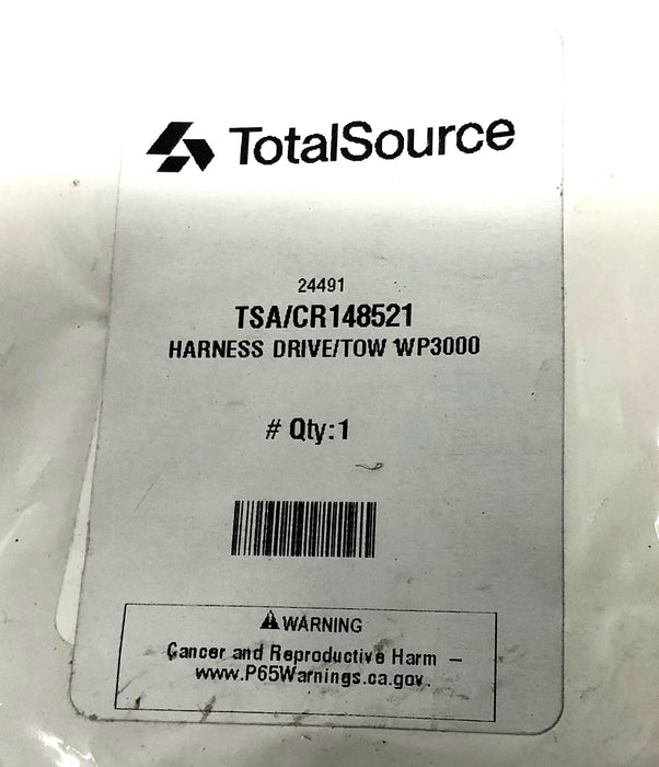 Total Source Drive/Tow Harness CR148521 (WP3000) NOS