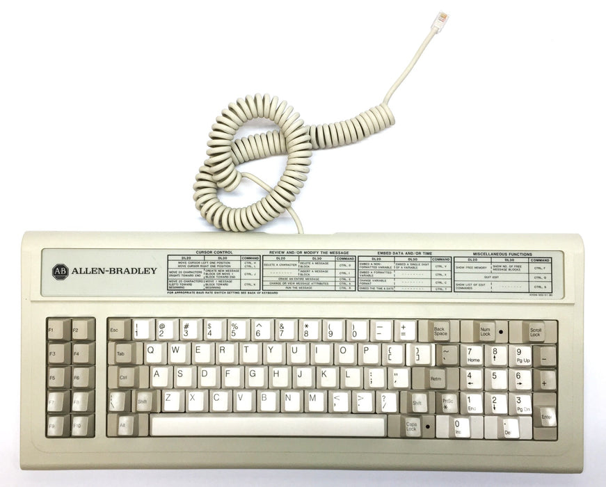 Allen-Bradley Keyboard Message Display Accessory 2706-NK1 (Ser.B) NOS