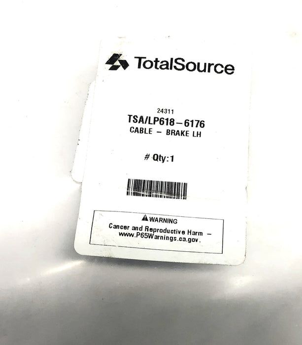 Total Source LH Brake Cable LP618-6176 NOS