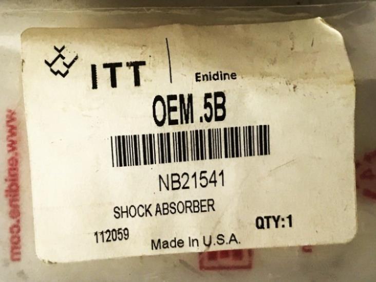 ITT Enidine Hydraulic Shock Adsorber NB21541 NOS