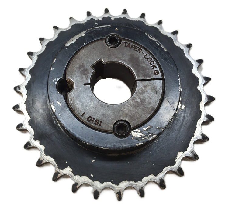 Browning Roller Chain Sprocket w/1610 Taper-Lock Bushing w/1" Bore 40TB30 USED
