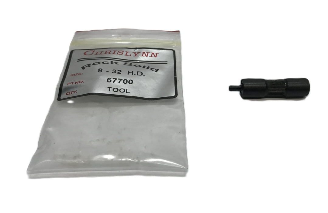 Chrislynn 8-32 H.D. Key-Locking Insert Installation Tool 67700 NOS