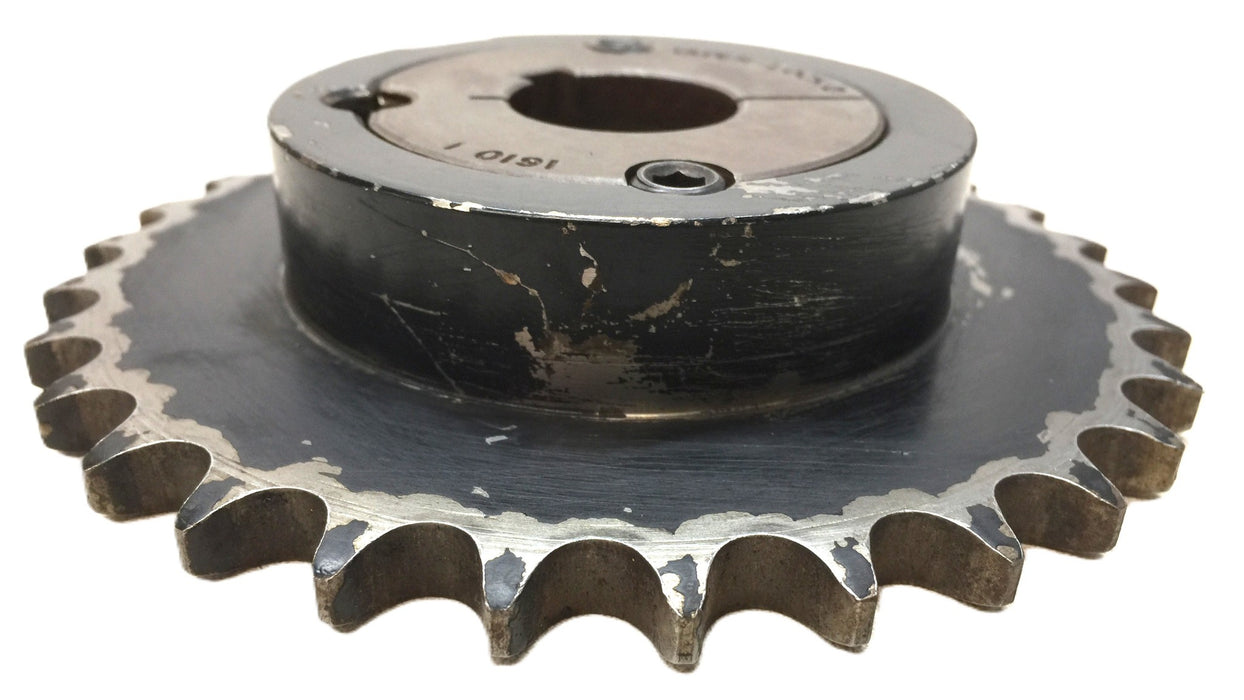 Browning Roller Chain Sprocket w/1610 Taper-Lock Bushing w/1" Bore 40TB30 USED