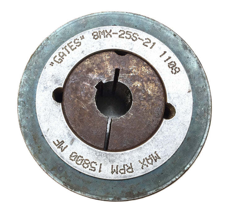Gates Pulley Sheave w/Taper-Lock Collar 8MX-25S-21 1109 Max RPM: 15800 USED