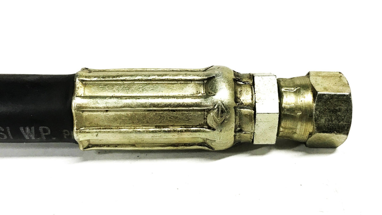Dayco 3/8 x 45 inch Hydraulic Hose Assembly 100R1AT NOS