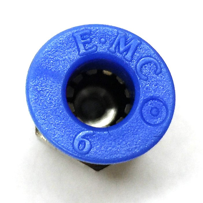 E-MC 6M Tube x 5MMTP 1/4" Straight Fitting 5000314 [Lot of 6] NOS
