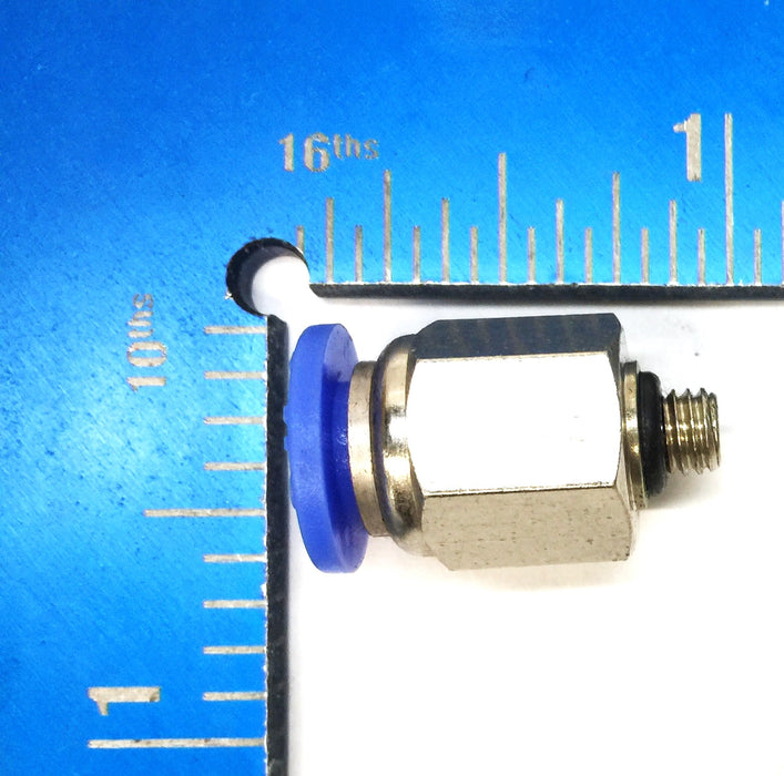 E-MC 6M Tube x 5MMTP 1/4" Straight Fitting 5000314 [Lot of 6] NOS