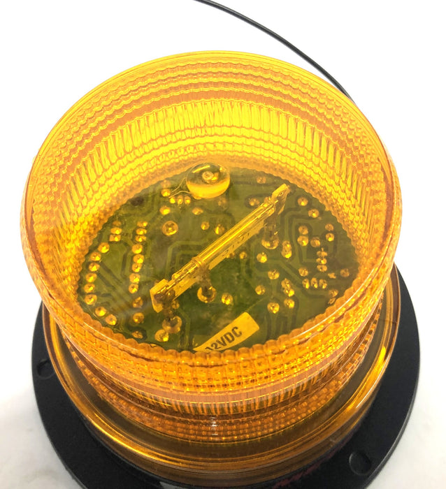 SNH Meteorlite ML1 12V Amber Strobe SY360012-A NOS