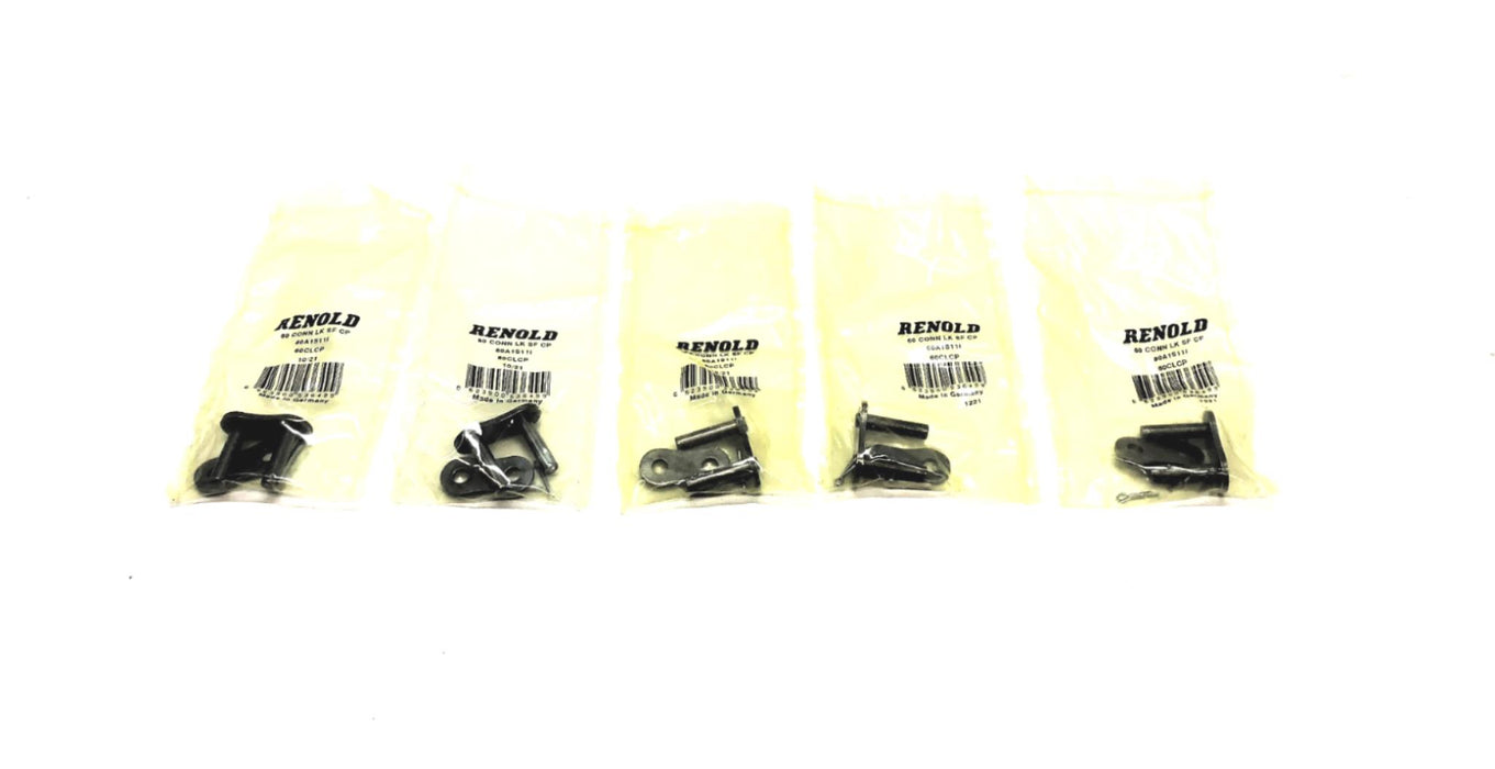 Renold 60 Connector Link 60A1S11I (60CLCP) [Lot of 5] NOS