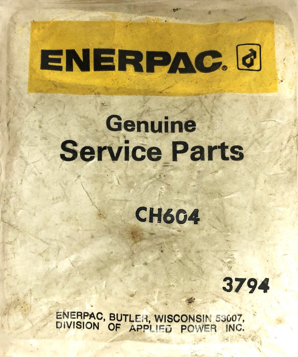 Enerpac Hydraulic Coupler Plug Fitting CH604 NOS