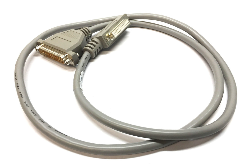 Copartner Custom DB25 Male to DB25 Female Angled Cable E119932 (20-0556) NOS