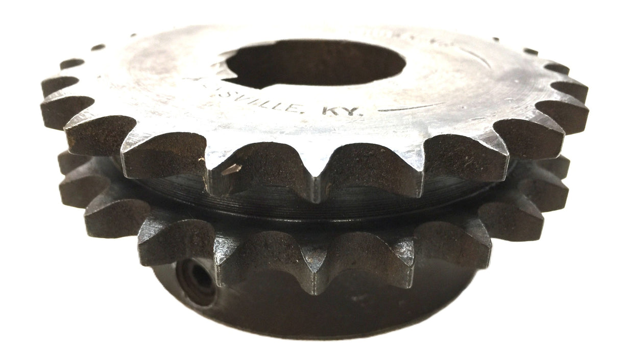 Browning Double-Roller Chain Sprocket with 1.42" Bore with Keyway D40B24 USED