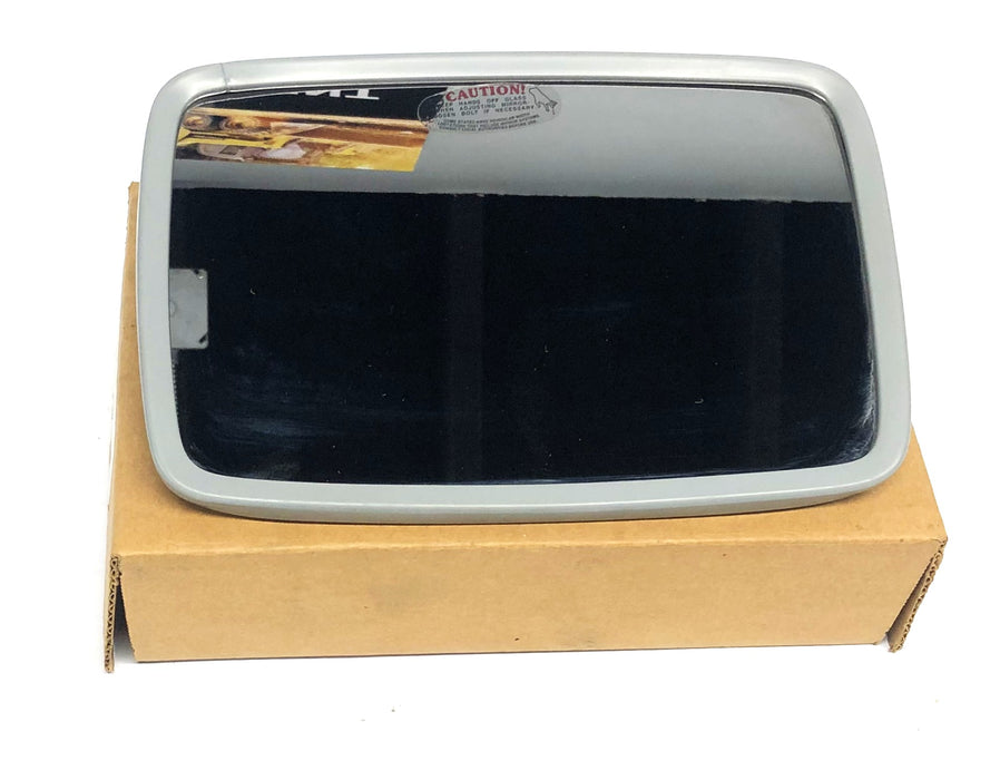Velvac 6.5x10 Inch Mirror Head With FSC Glass And White Finish 704032-5 NOS