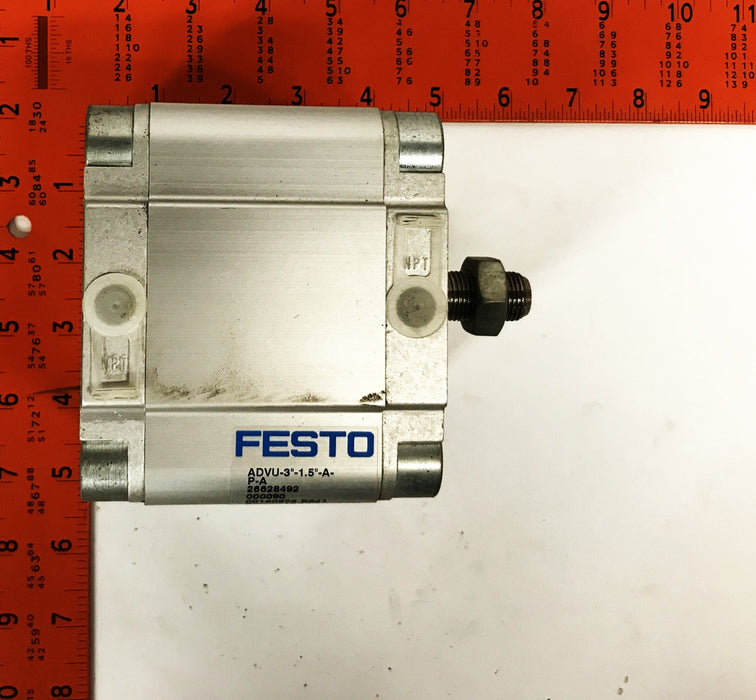 Festo Compact Pneumatic Cylinder ADVU-3-1.5-A-P-A NOS