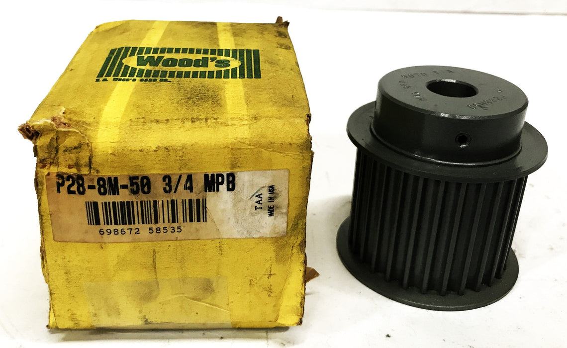 TB Woods Synchronous Sprocket P28-8M-50-3/4 -MPB NOS