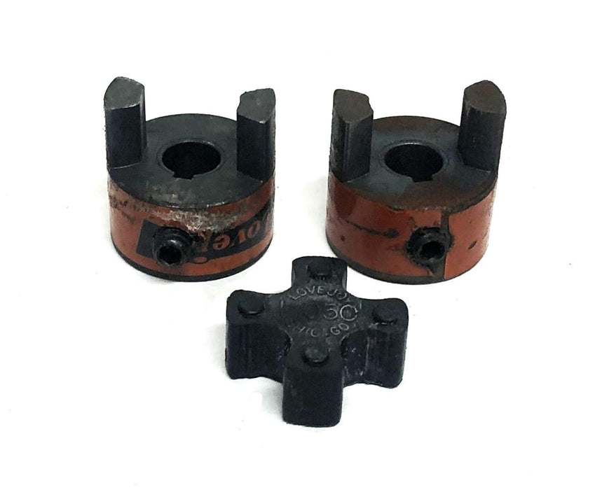 Lovejoy Jaw Coupler L-050.375 [Lot of 2] NOS