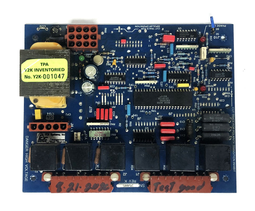 FCK Systems REV K SCR Firing Board PPA072 USED