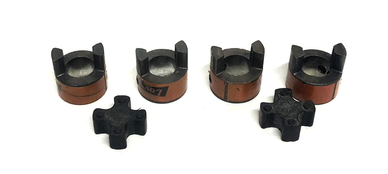 Lovejoy Jaw Coupler Set L-050.625 [Lot of 2] NOS