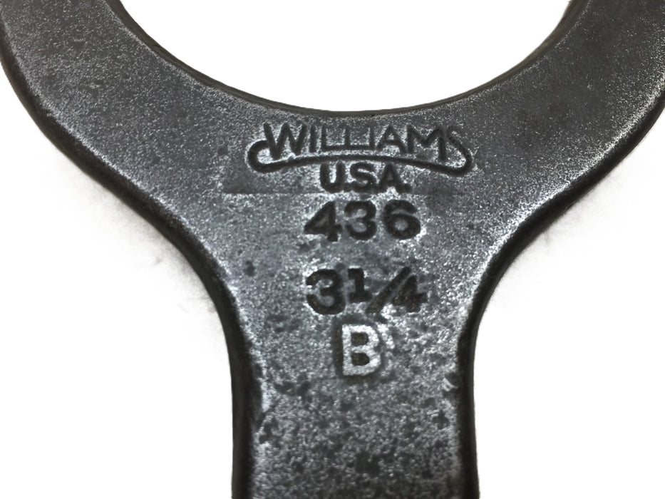 Williams 3-1/4" Pin Spanner Wrench No. 436(B) USED