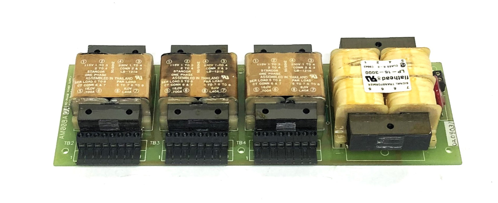 EX Systems Tri-Phase Power Supply Board AM008A NOS