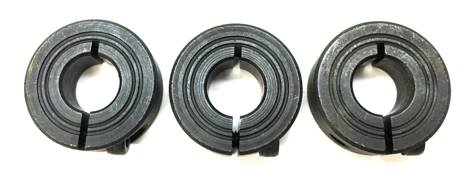 Unbranded 12MM Black Oxide Single-Piece Split Shaft Collar [Lot of 3] NOS