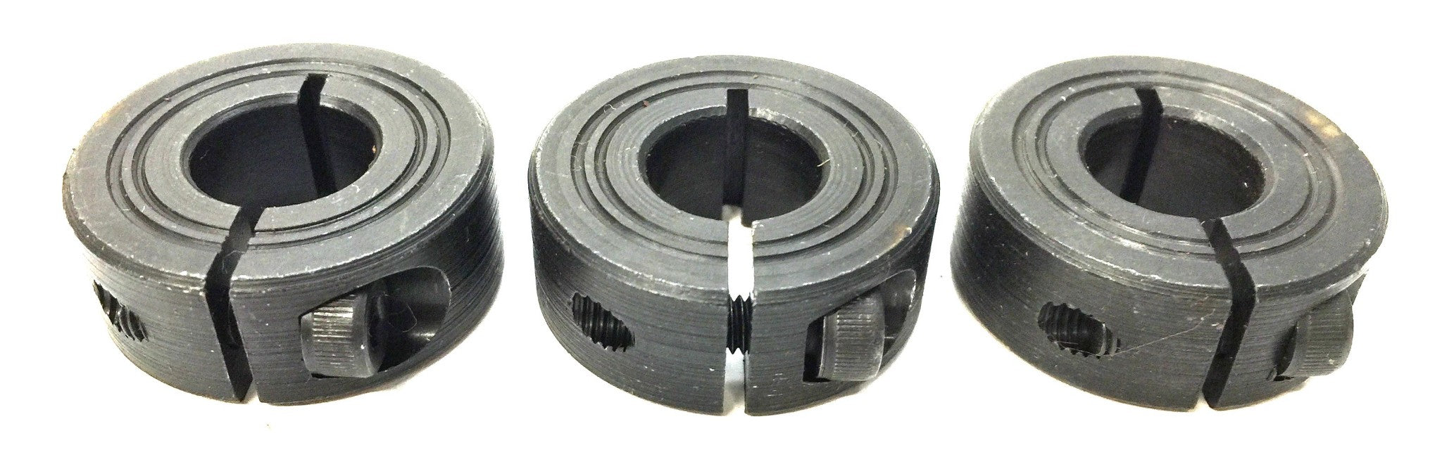 Unbranded 12MM Black Oxide Single-Piece Split Shaft Collar [Lot of 3] NOS