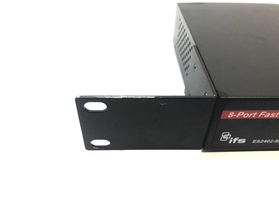 Interlogix 8-Port Fast Ethernet PoE+ Web Smart Switch ES2402-8P-2C USED