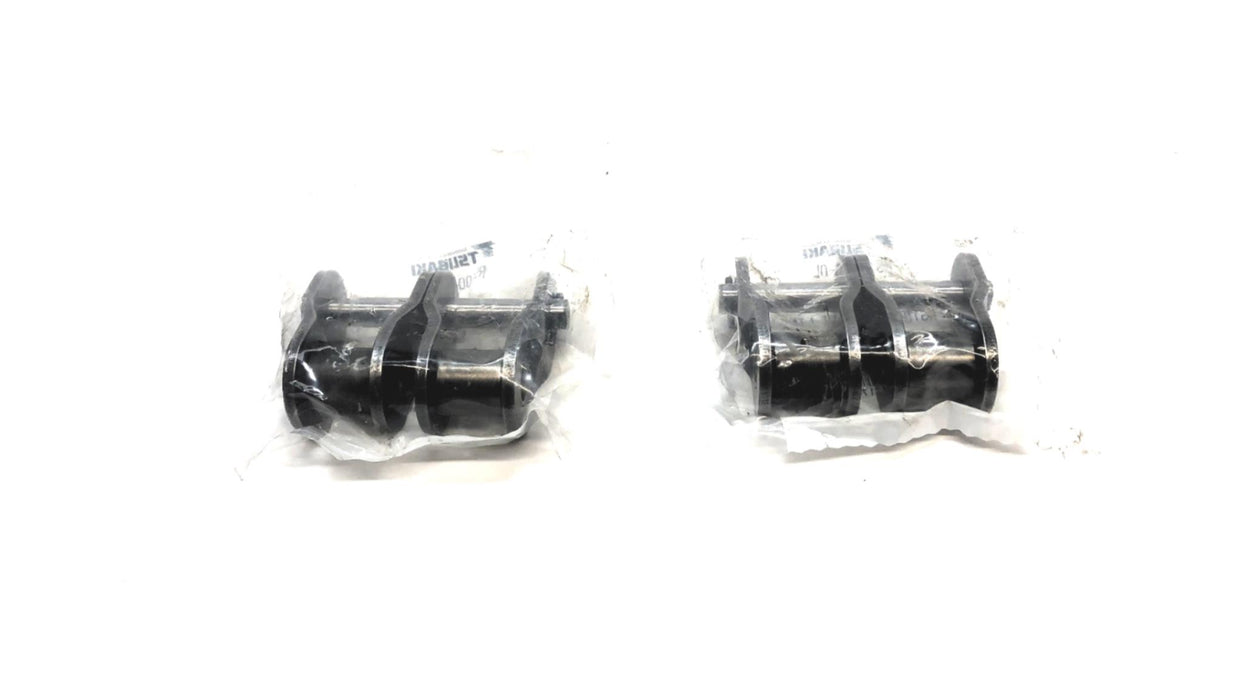 Tsubaki Roller Chain 2 Strand Off-Set Link RS100-2-OL [Lot of 2] NOS