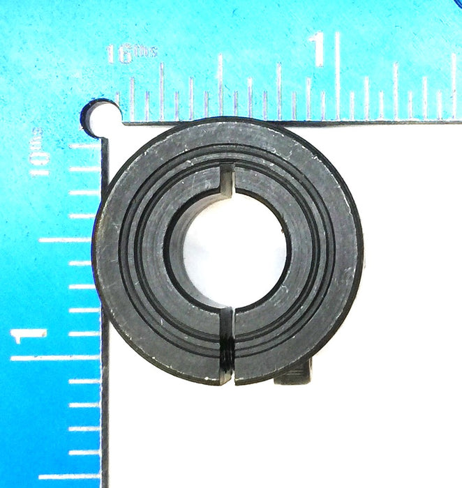 Unbranded 12MM Black Oxide Single-Piece Split Shaft Collar [Lot of 3] NOS